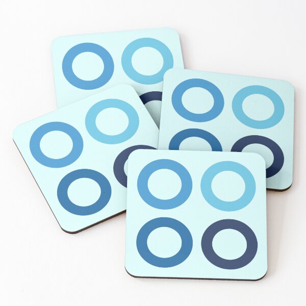 Item preview, Different shades of Blue patterned by four designed and sold by Desyner15.