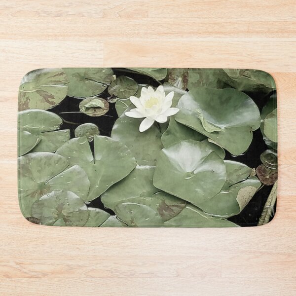 Item preview, Dark Lilypads with Waterlily designed and sold by JLCole.