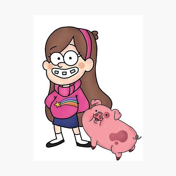 Kawaii Gravity Falls Wall Art For Sale Redbubble