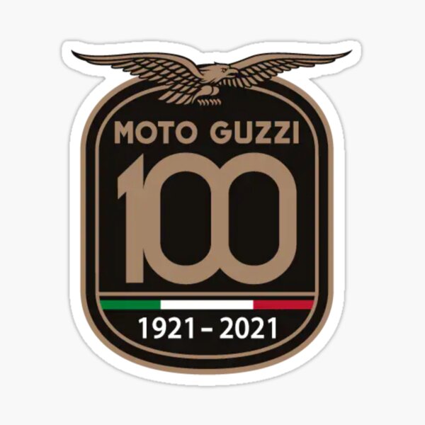 Adesivi moto guzzi ovale stampa pvc oro scontornato sticker auto moto casco  helmet decal print gold pvc cropped 2 pz. -  Italia