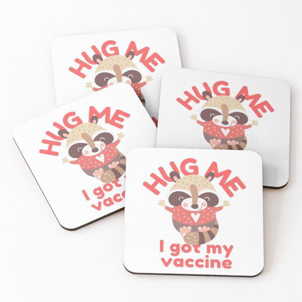 Item preview, Funny Pro Vaccination Give me a Hug designed and sold by Schka.