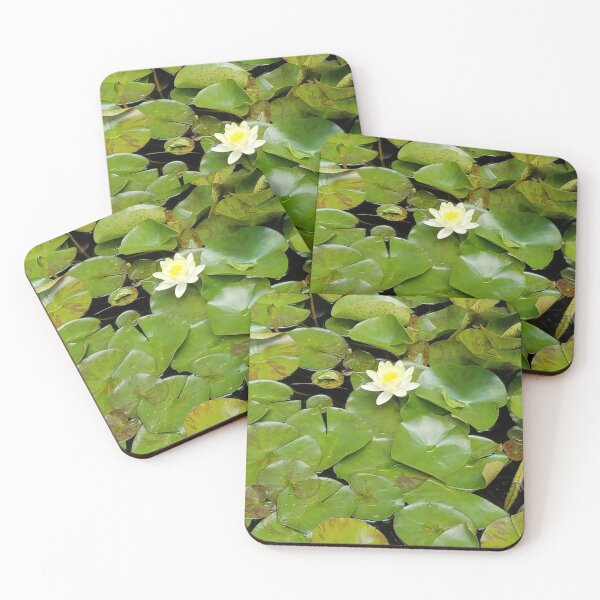 Item preview, Bright Lilypads with Waterlily designed and sold by JLCole.