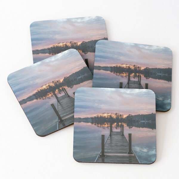 Artikelvorschau, Sonnenuntergang Dock, Dock Sonnenuntergang, Dock Szene, Metall Fotodrucke, Bild auf Metall, Metall Kunstdrucke, Metall Bilddrucke entworfen und verkauft von eyesight4vision.