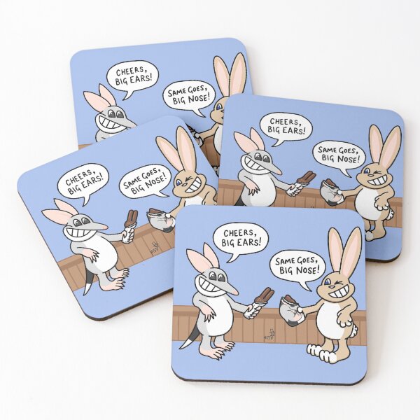 Item preview, Funny Easter Bilby and Bunny with Chocolate designed and sold by MadSkullDesigns.