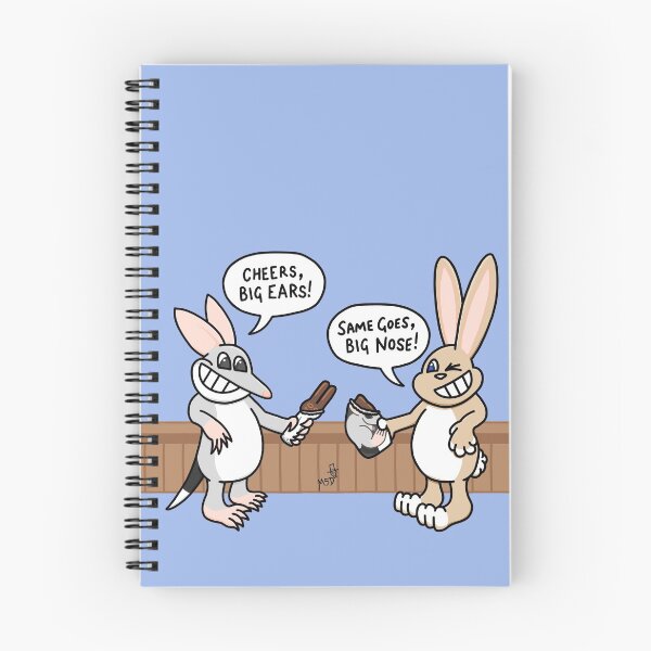 Item preview, Funny Easter Bilby and Bunny with Chocolate designed and sold by MadSkullDesigns.