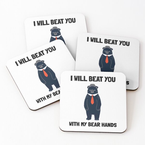 Item preview, Thug Life Bear designed and sold by THE PUNCHLINE FACTORY.