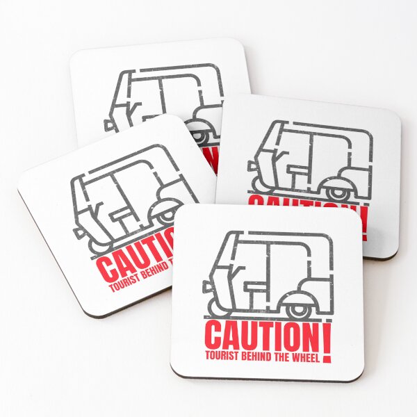 Item preview, Tuk tuk, caution tourist behind the weel. designed and sold by NobelFashion.
