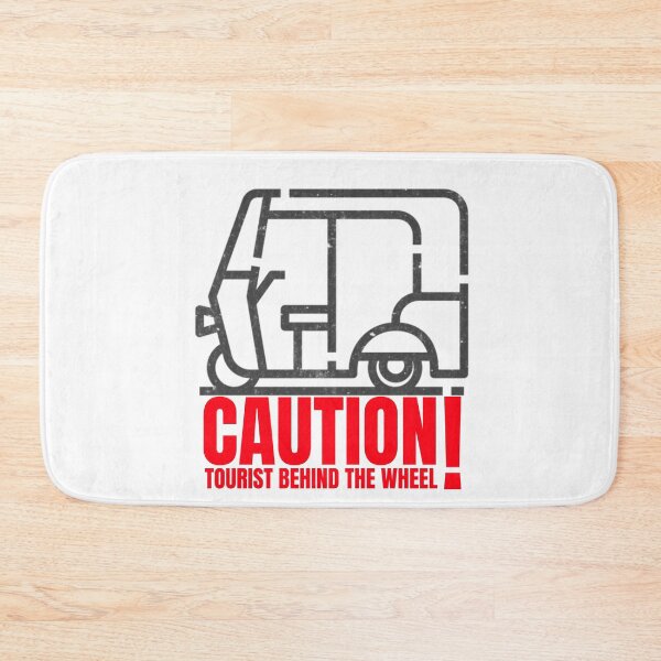 Item preview, Tuk tuk, caution tourist behind the weel. designed and sold by NobelFashion.