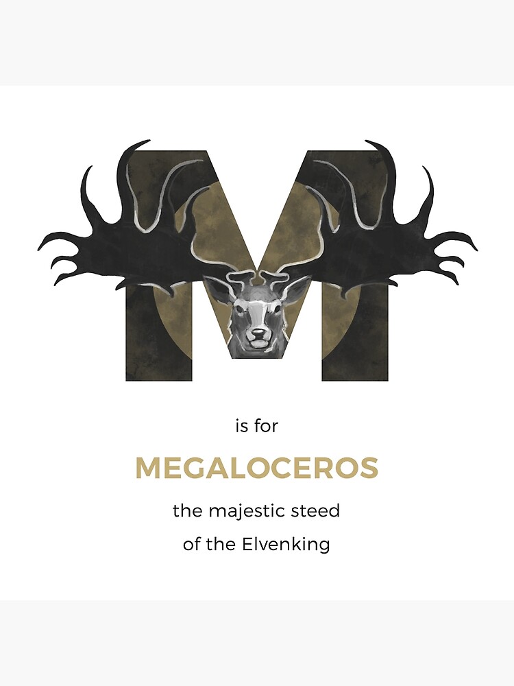 M is for Megaloceros by franzanth