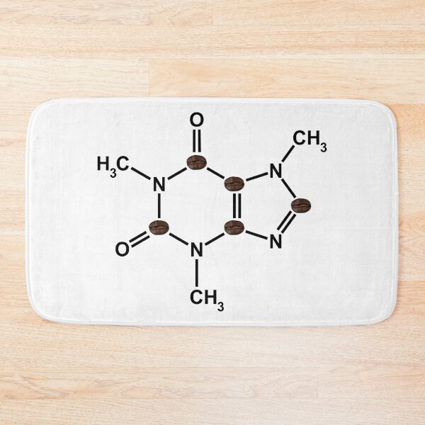 Item preview, Caffeine Molecule designed and sold by Ragulee.