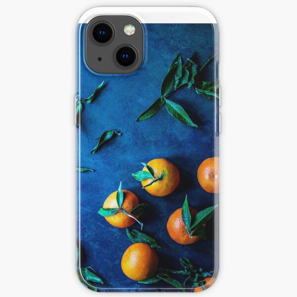 Caja del teléfono de las naranjas Funda blanda para iPhone