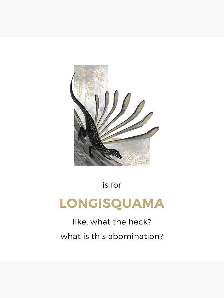 L is for Longisquama by franzanth