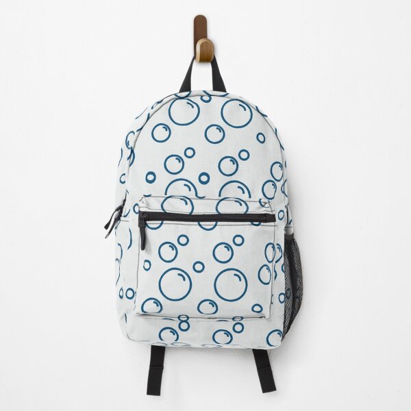 Item preview, Blue Bubbles Pattern designed and sold by Dream Big! by E. H..