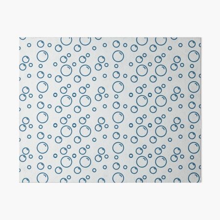 Item preview, Blue Bubbles Pattern designed and sold by Dream Big! by E. H..