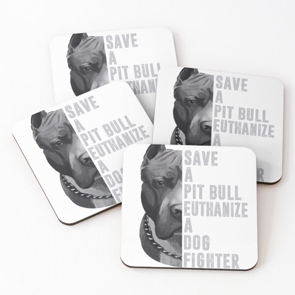 Item preview, Save A Pit Bull Euthanize A Dog Fighter Funny Gift designed and sold by BugattiDivo58.