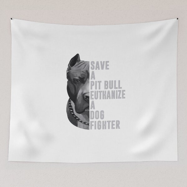 Item preview, Save A Pit Bull Euthanize A Dog Fighter Funny Gift designed and sold by BugattiDivo58.