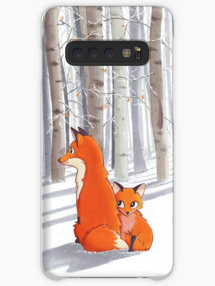Red Squirrel in the Snow Samsung S10 Case