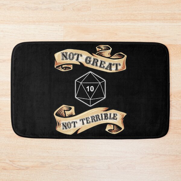 Item preview, d20 roll 10 not great  not terrible designed and sold by ZenCloak.