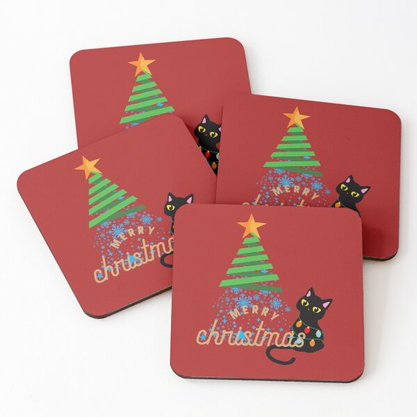 Item preview, Christmas with the Cat designed and sold by RaumCoCo.
