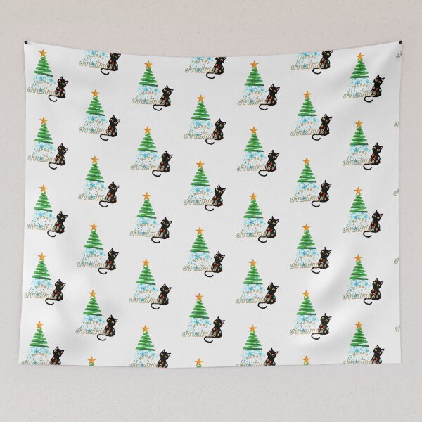 Item preview, Christmas with the Cat designed and sold by RaumCoCo.