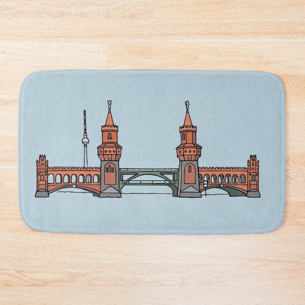 Item preview, Oberbaum Bridge in Berlin designed and sold by Berlin-T-Shirt.