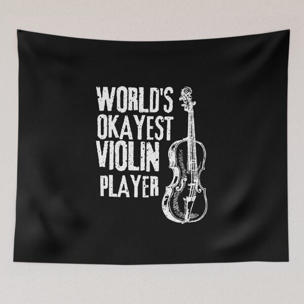 Item preview, World's Okayest Violin Player designed and sold by Rhu Creations.