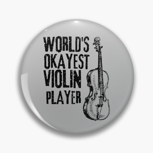 Item preview, World's Okayest Violin Player designed and sold by Rhu Creations.