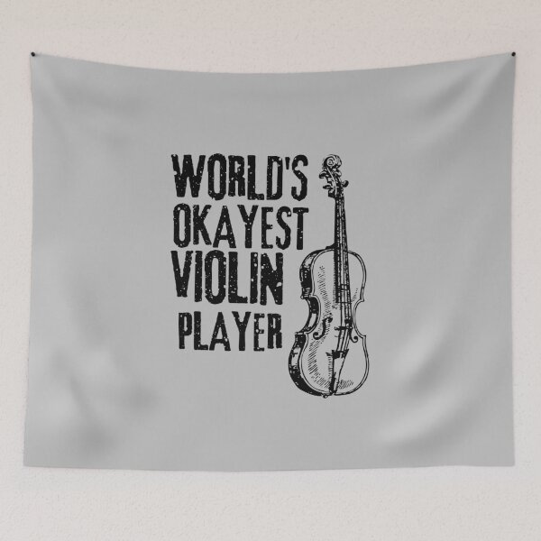 Item preview, World's Okayest Violin Player designed and sold by Rhu Creations.