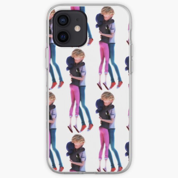 Adrien and Marinette dancing together in the moonlight iPhone Soft Case