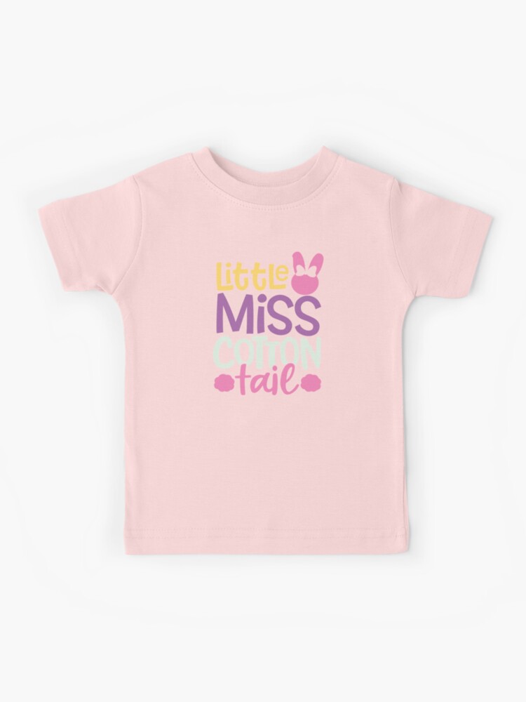 Little Miss Cotton Tail  Kids T-Shirt for Sale by samah82