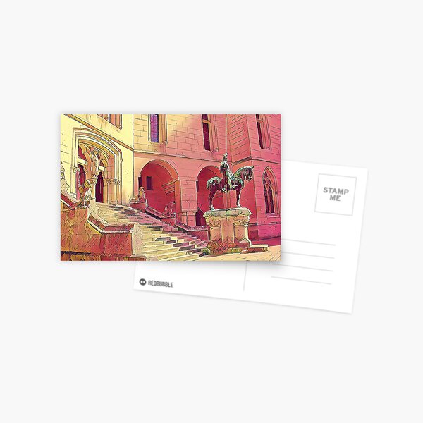 Courtyard Postcard