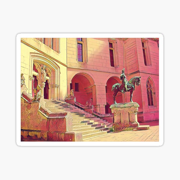 Courtyard Sticker