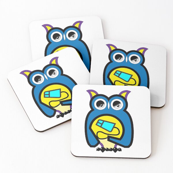 Item preview, Owl with mouse, kind of child designed and sold by Paszkan.