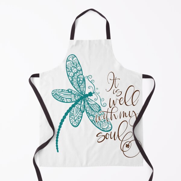 Item preview, Dragonfly ~ It is Well With My Soul ~ ZenStyle designed and sold by senoiatradingco.
