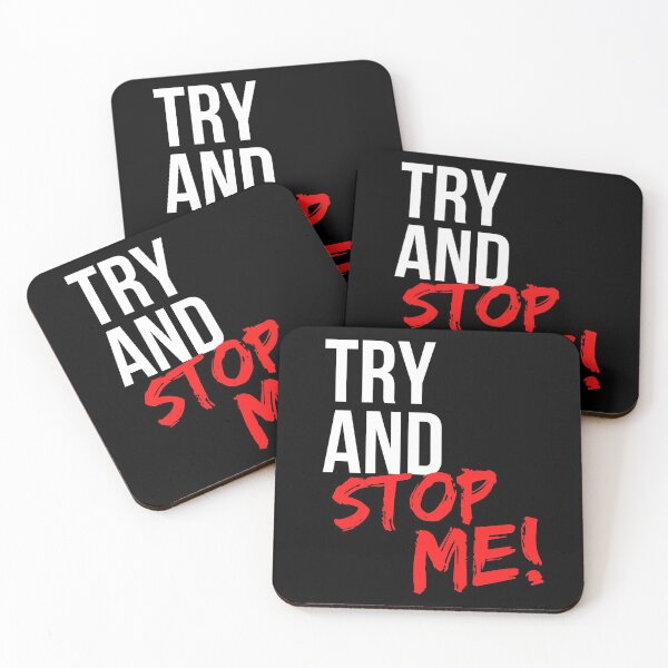 Item preview, Try And Stop Me - Motivational Mindset designed and sold by CWolff.