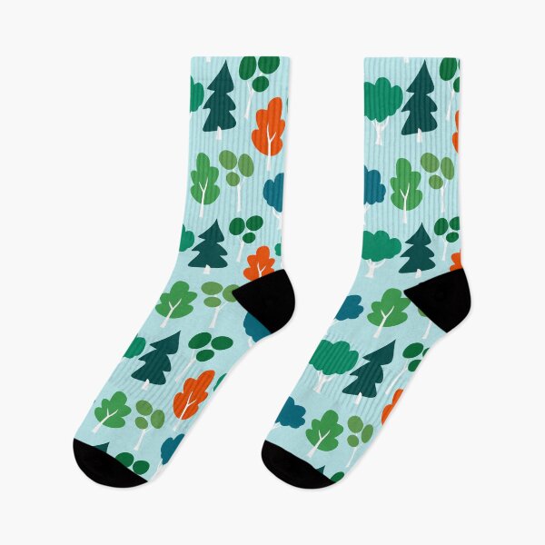 Item preview, Autumn Forest Nature Lover Hiker Pattern designed and sold by AntiqueImages.