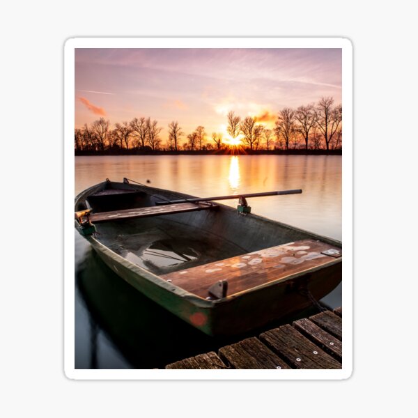 Item preview, sunset dock,boat dock,cottage dock,Sunrise dock,dock sunrise,sunrise dock scene,metal photo prints,picture on metal,metal art prints,metal picture prints designed and sold by eyesight4vision.