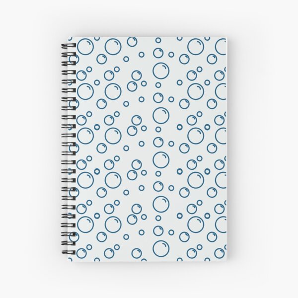 Item preview, Blue Bubbles Pattern designed and sold by Dream Big! by E. H..