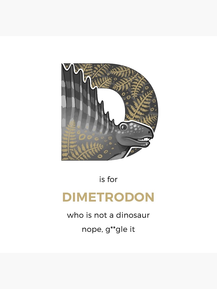 D is for Dimetrodon by franzanth