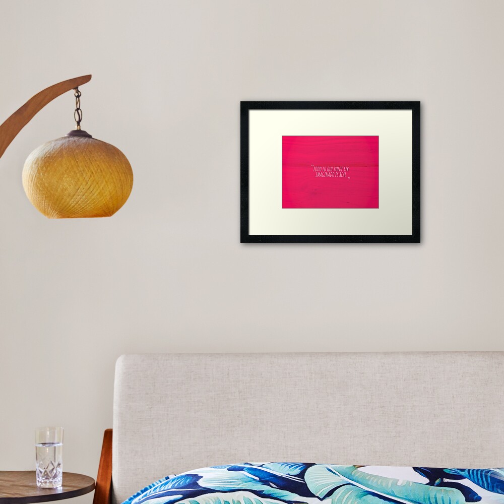 Vista previa del artículo con la obra «Lámina enmarcada», diseñado y vendido por adrivelado.