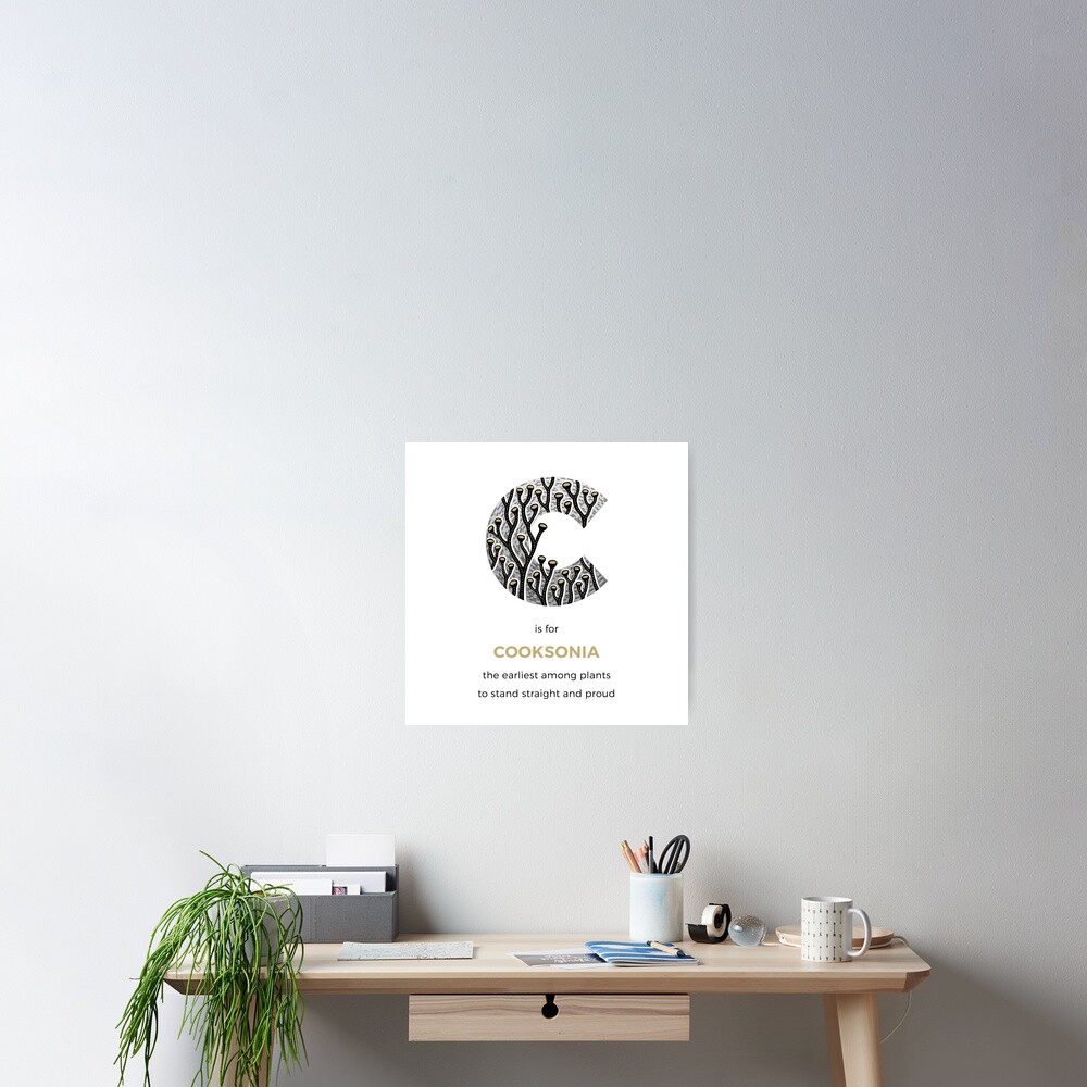 C is for Cooksonia Poster