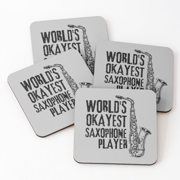Item preview, World's Okayest Saxophone Player designed and sold by Rhu Creations.