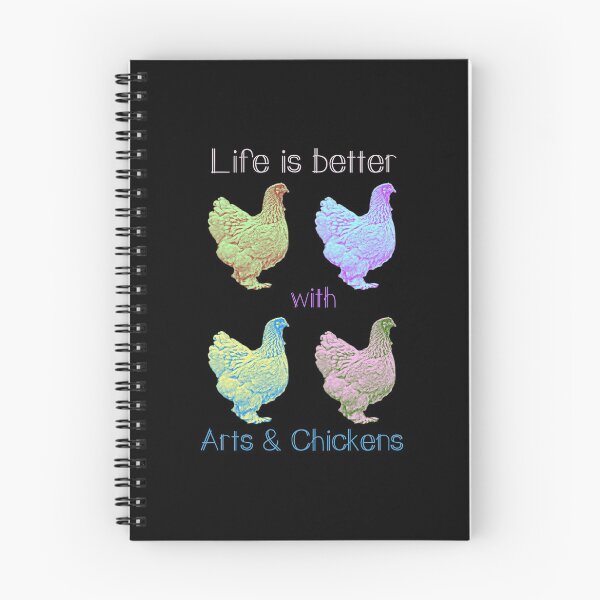 Item preview, Life is better with Arts & Chickens designed and sold by Kalli-design.