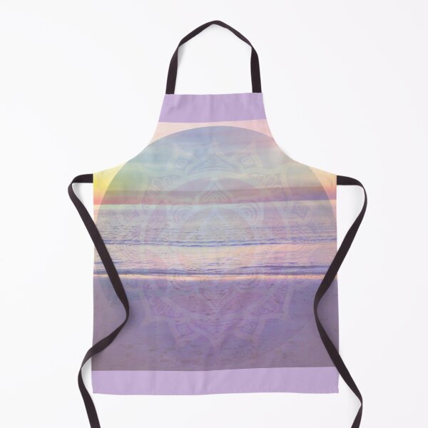 Item preview, Pink Rainbow Beach Mandala designed and sold by danitacreate.