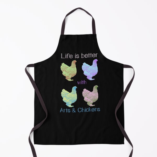Item preview, Life is better with Arts & Chickens designed and sold by Kalli-design.