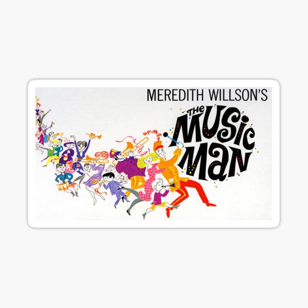 The Music Man Stickers Redbubble - the streets decal creators roblox