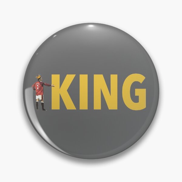 Item preview, King Eric Cantona designed and sold by Webbed Toe Design's.