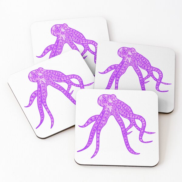 Item preview, Purple octopus designed and sold by CreativePetlin.