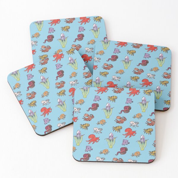Item preview, Happy Octopus Print designed and sold by rattangirldraws.