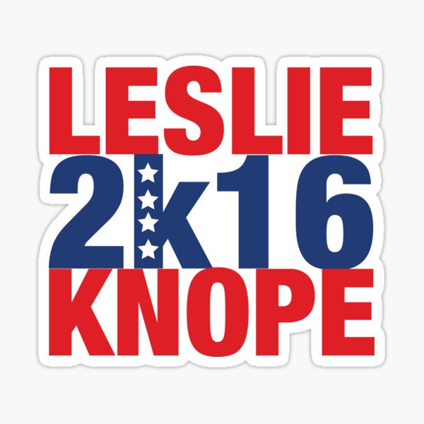 Vista previa del artículo con la obra «Leslie Knope 2k16», diseñado y vendido por Samanthajade704.